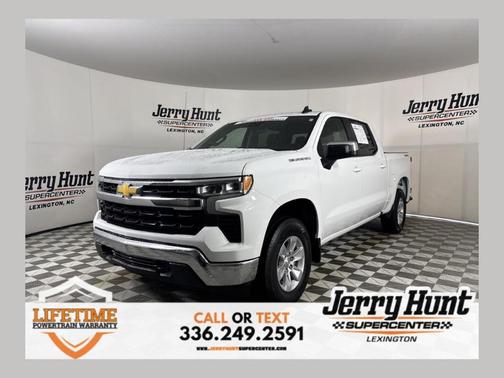 Summit White 2023 Chevrolet Silverado 1500 LT