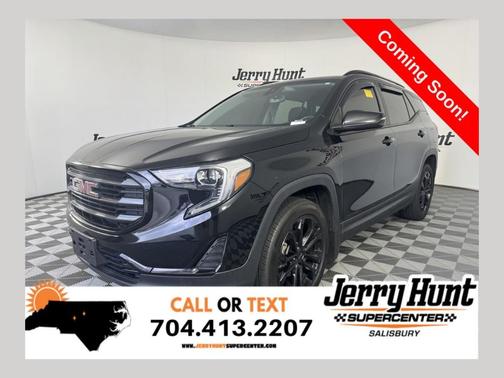Ebony Twilight Metallic 2021 GMC Terrain SLE
