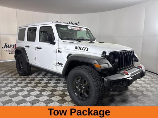 Bright White Clearcoat 2023 Jeep Wrangler Sport