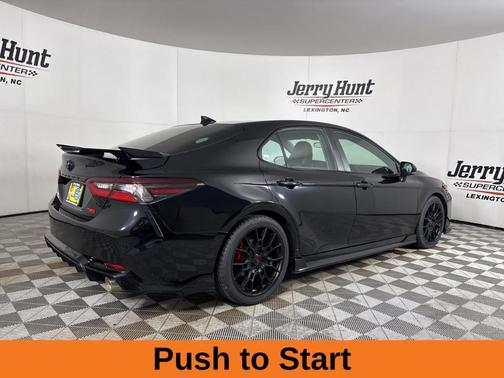 Midnight Black Metallic 2024 Toyota Camry TRD V6