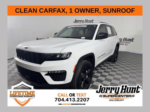 Bright White Clearcoat 2025 Jeep Grand Cherokee Limited