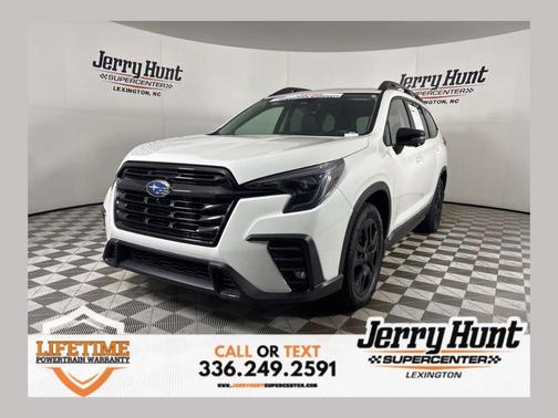 Crystal White Pearl 2023 Subaru Ascent Onyx Edition Limited