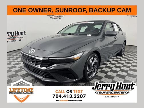 Gray 2025 Hyundai ELANTRA SEL Convenience