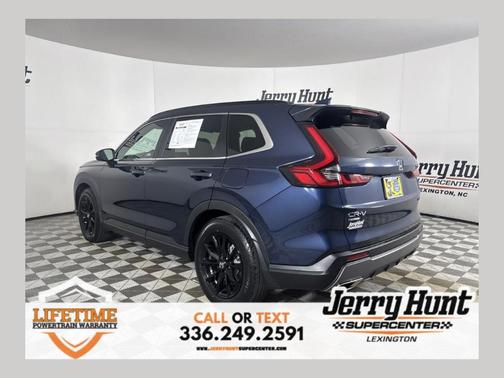 Blue 2025 Honda CR-V Hybrid Sport