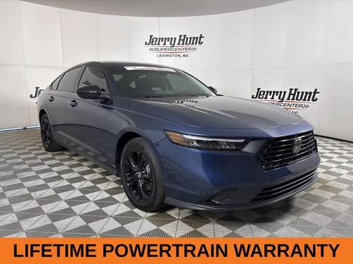 Blue 2025 Honda Accord SE