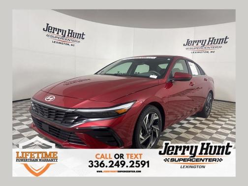Red 2024 Hyundai ELANTRA SEL