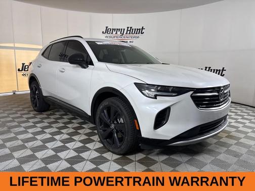 White Frost Tri-Coat 2023 Buick Envision Essence