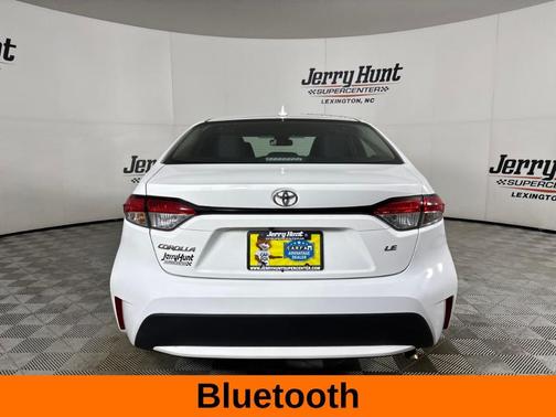 White 2022 Toyota Corolla LE