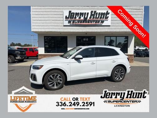 Glacier White Metallic 2023 Audi Q5 45 S line quattro Premium