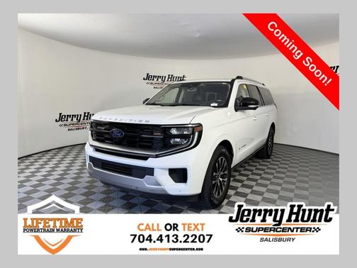 Oxford White 2025 Ford Expedition Max Platinum