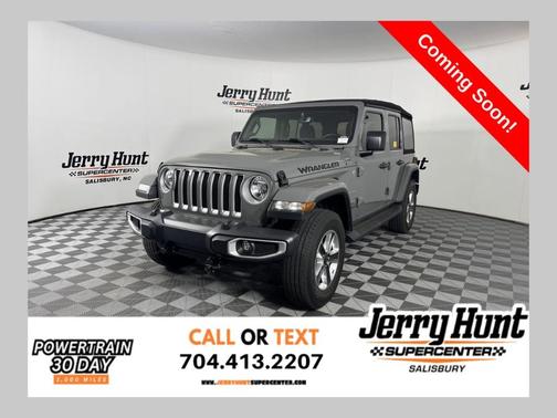Sting Gray Clearcoat 2021 Jeep Wrangler Unlimited Sahara