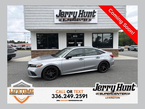 Silver 2023 Honda Civic Sport