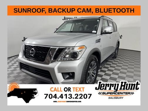 Brilliant Silver Metallic 2020 Nissan Armada SL