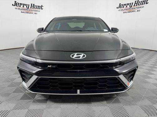 Black 2025 Hyundai ELANTRA N Line