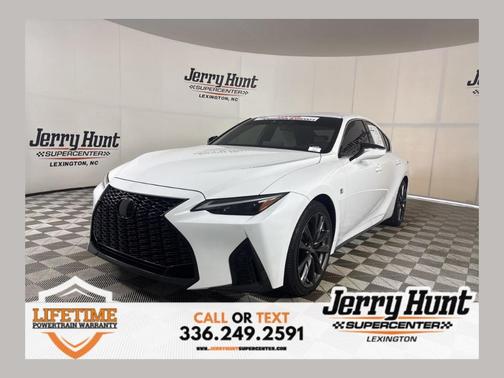 Ultra White 2023 Lexus IS 350 F Sport