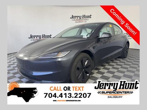 Black 2025 Tesla Model 3 Long Range