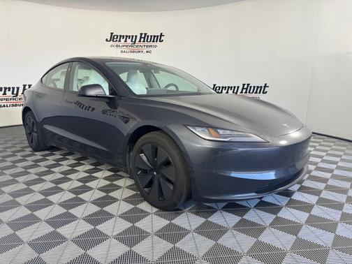 Black 2025 Tesla Model 3 Long Range
