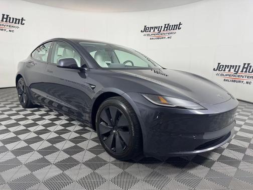 Black 2025 Tesla Model 3 Long Range