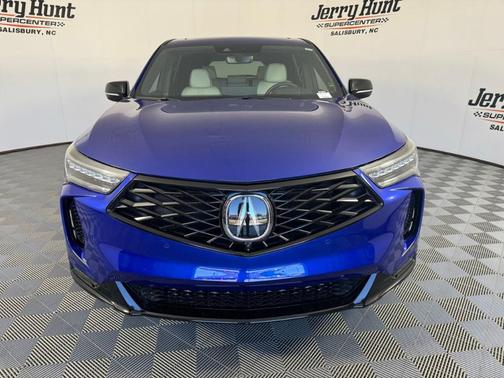 Blue 2025 Acura RDX A-Spec Advance Package