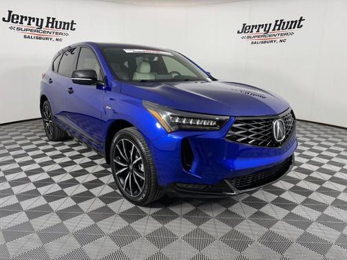 Blue 2025 Acura RDX A-Spec Advance Package