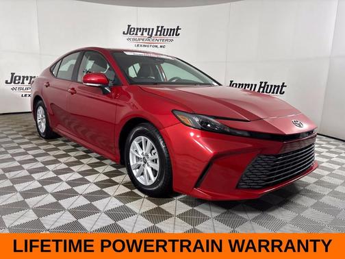 Red 2026 Toyota Camry LE