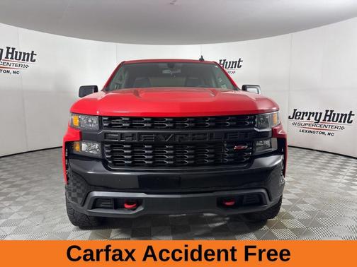 Red 2021 Chevrolet Silverado 1500 Custom Trail Boss