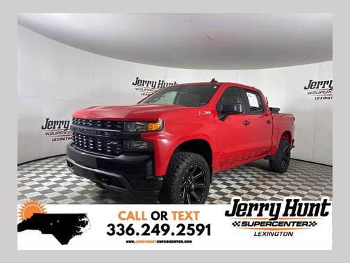 Red 2021 Chevrolet Silverado 1500 Custom Trail Boss