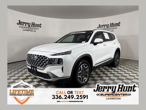 Quartz White 2023 Hyundai SANTA FE Limited