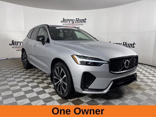 Silver 2023 Volvo XC60 B5 Ultimate Dark Theme