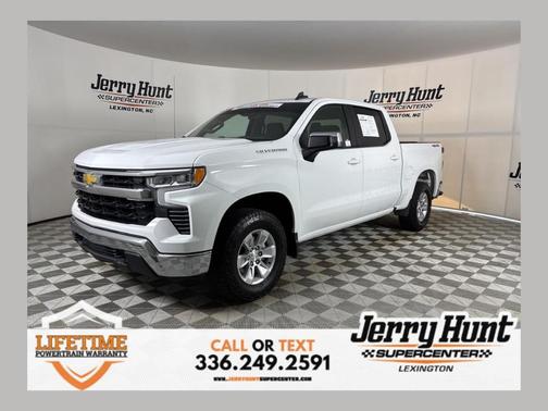 Summit White 2023 Chevrolet Silverado 1500 LT
