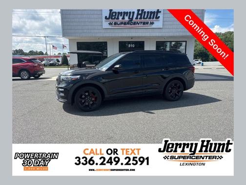 Black Metallic 2021 Ford Explorer ST