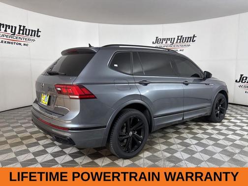 Platinum Gray Metallic 2023 Volkswagen Tiguan 2.0T SE R-Line Black