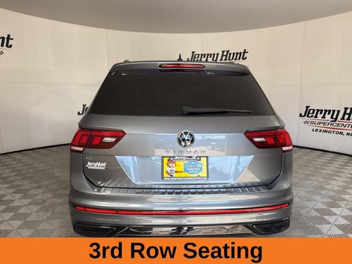 Platinum Gray Metallic 2023 Volkswagen Tiguan 2.0T SE R-Line Black