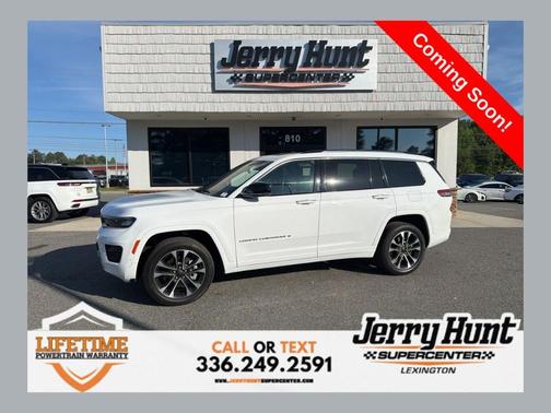 Bright White Clearcoat 2023 Jeep Grand Cherokee L Overland