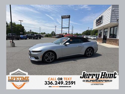 Silver Metallic 2025 Ford Mustang EcoBoost Premium