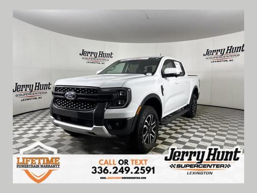 Oxford White 2024 Ford Ranger Lariat