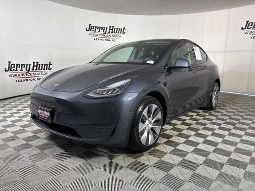 Gray 2021 Tesla Model Y Long Range