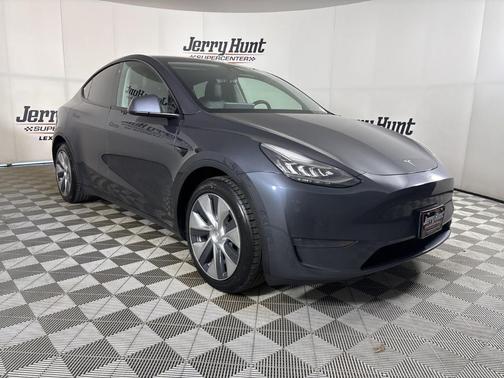Gray 2021 Tesla Model Y Long Range