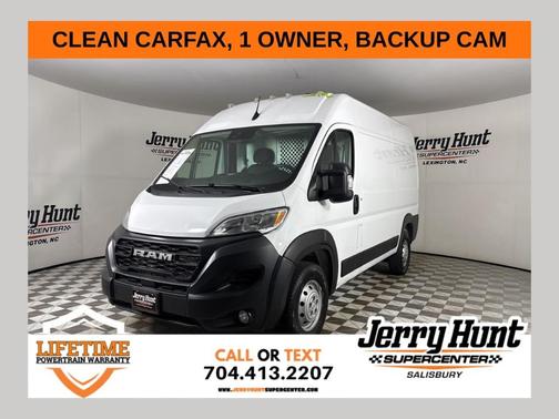 Bright White Clearcoat 2023 RAM ProMaster 2500 High Roof