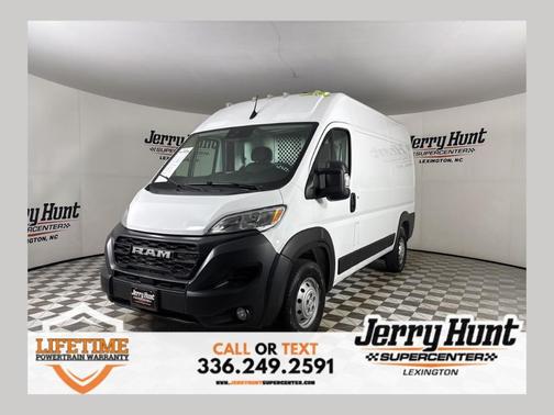 Bright White Clearcoat 2023 RAM ProMaster 2500 High Roof