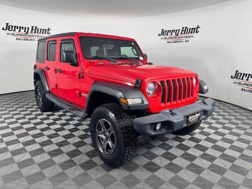 Firecracker Red Clearcoat 2018 Jeep Wrangler Unlimited Sport