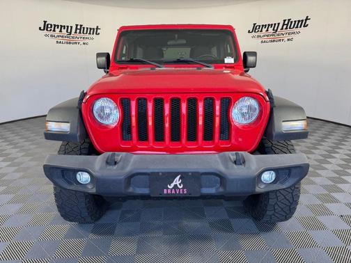 Firecracker Red Clearcoat 2018 Jeep Wrangler Unlimited Sport