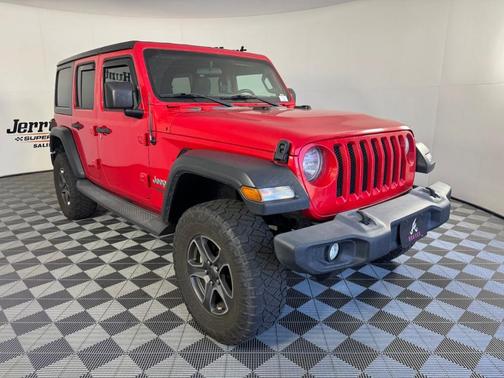 Firecracker Red Clearcoat 2018 Jeep Wrangler Unlimited Sport