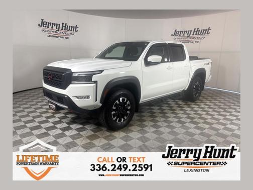 Glacier White 2023 Nissan Frontier PRO-4X