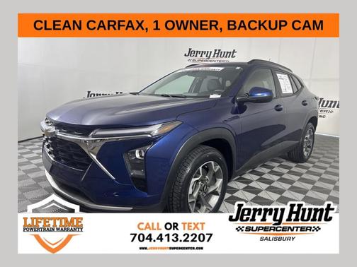Blue Glow Metallic 2024 Chevrolet Trax LT