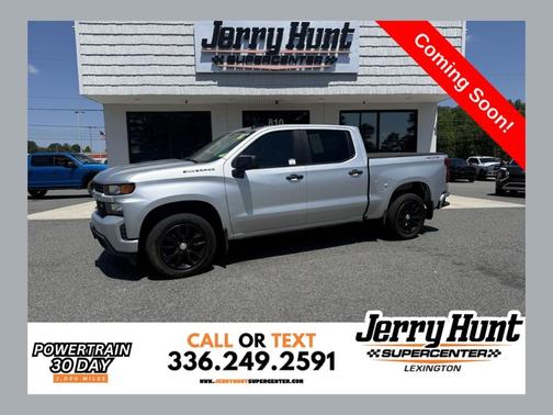 Silver Ice Metallic 2020 Chevrolet Silverado 1500 Custom