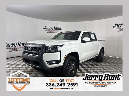 Glacier White 2025 Nissan Frontier SV