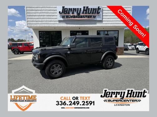 Shadow Black 2025 Ford Bronco Big Bend