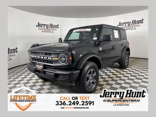 Shadow Black 2025 Ford Bronco Big Bend