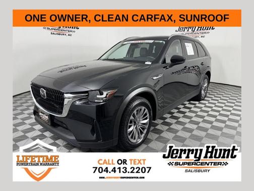 Jet Black Mica 2024 Mazda CX-90 PHEV Preferred